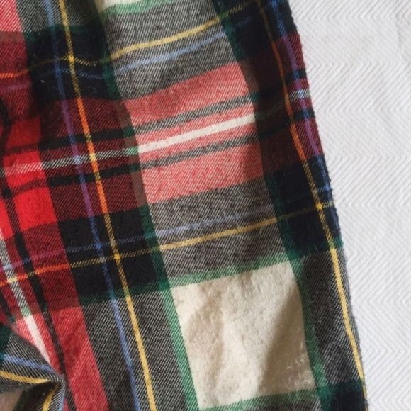 old navy winter plaid classic pajama set 18-24 months baby unisex - Picture 8 of 8